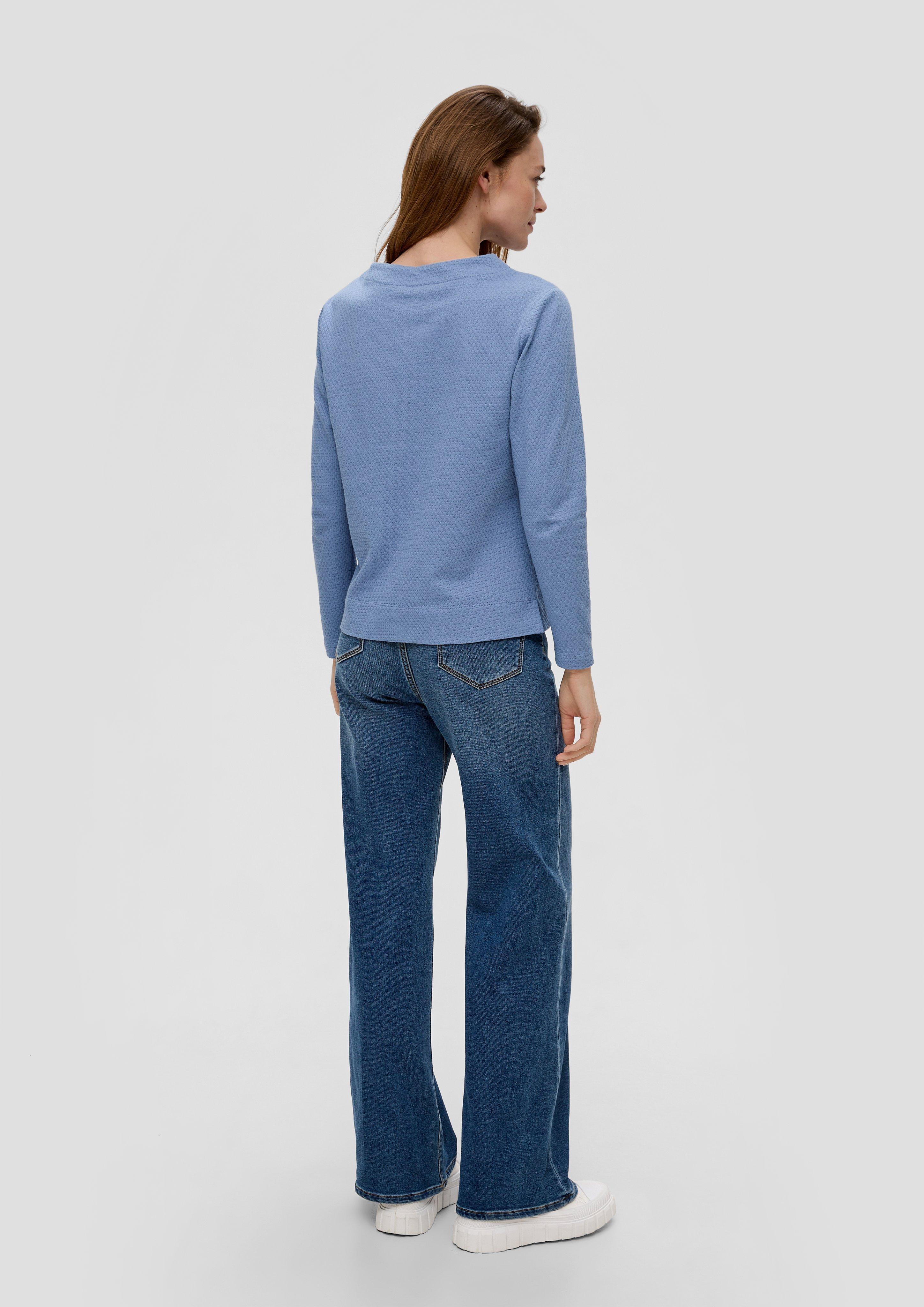 Sweatshirt mit Dobby-Struktur  2157755-5271