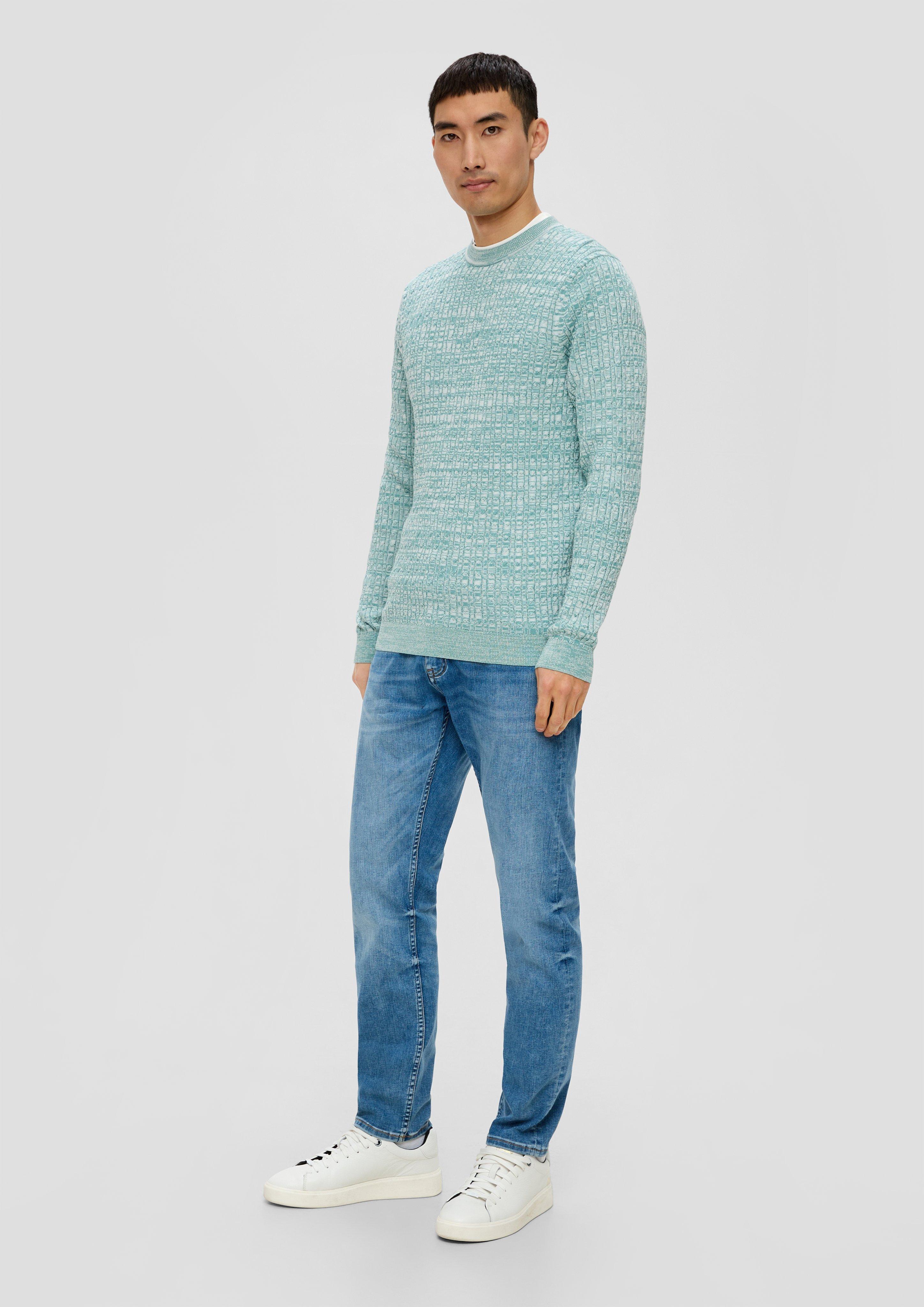 Strickpullover mit Zopfmuster  2137431-65X1