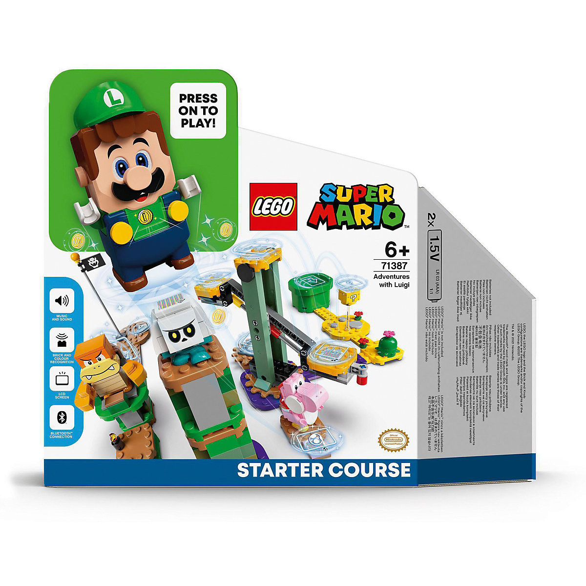 LEGO® Super Mario 71387 Abenteuer mit Luigi – Starterset