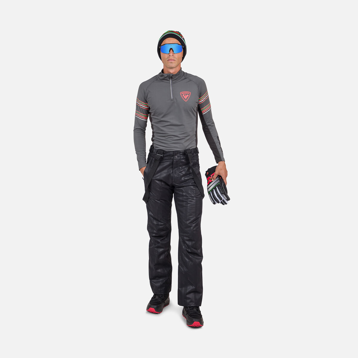 Classique Hero Herren-Baselayer mit halblangem Reißverschluss