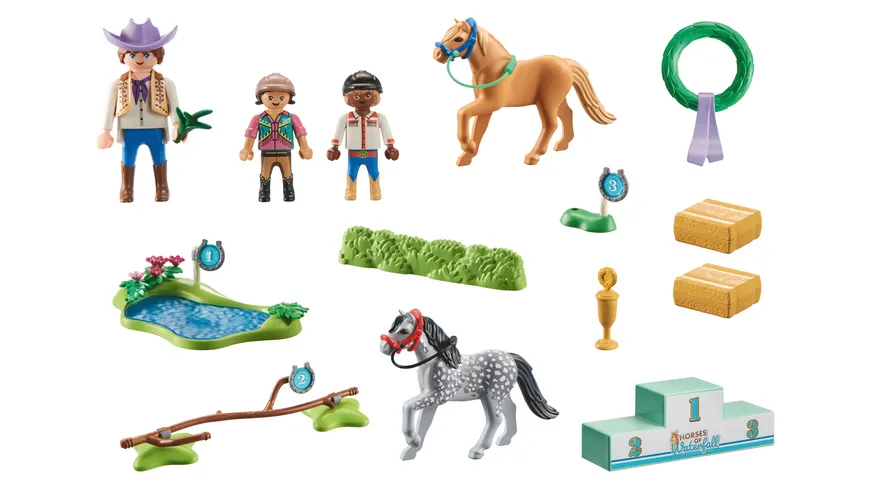 PLAYMOBIL 71495 - Horses of Waterfall - Ponyturnier