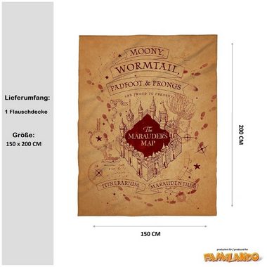 Kinderdecke Super flauschige Harry Potter Kuscheldecke 