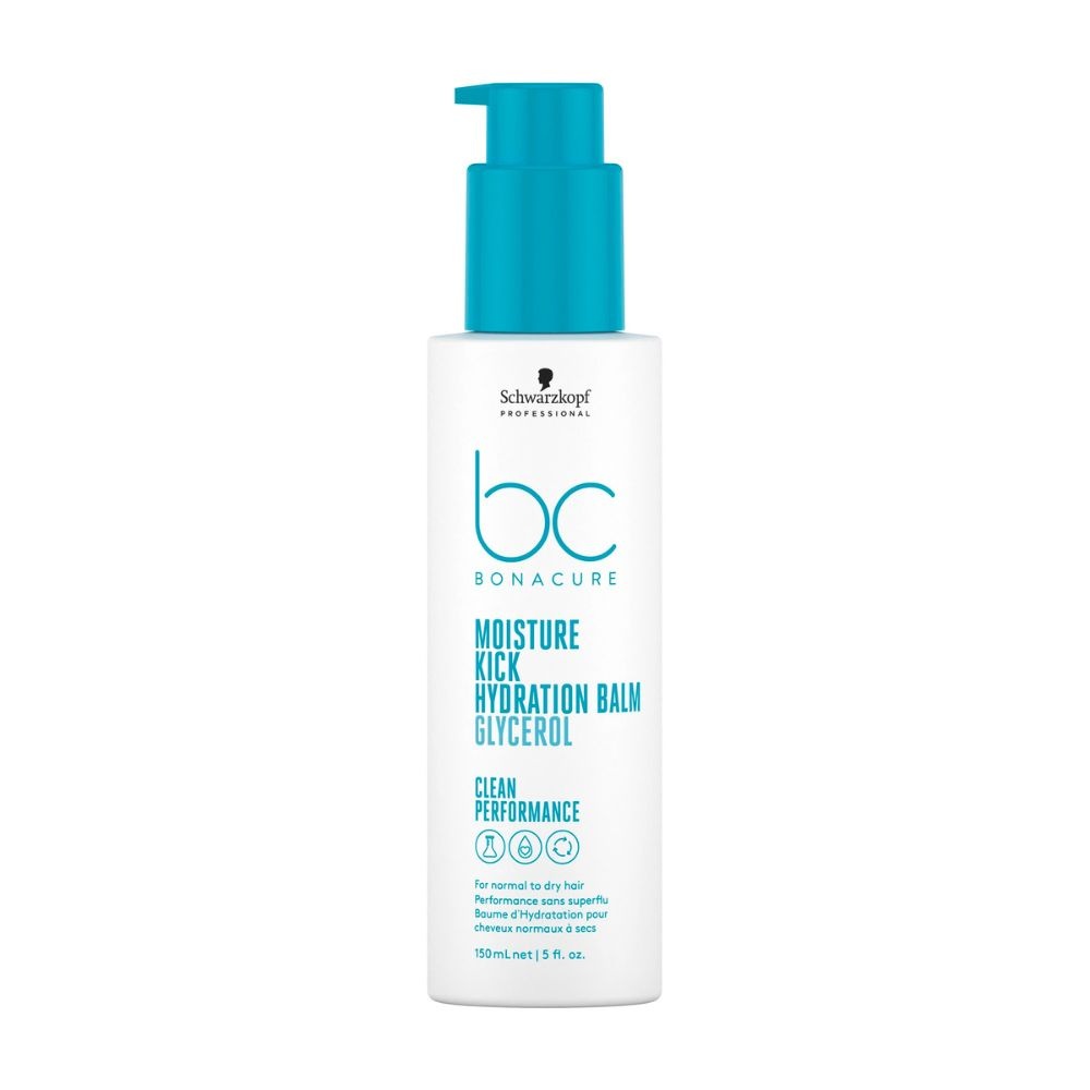 schwarzkopf professional BC Clean Moisture Kick Baume d'Hydratation 150ml Baume