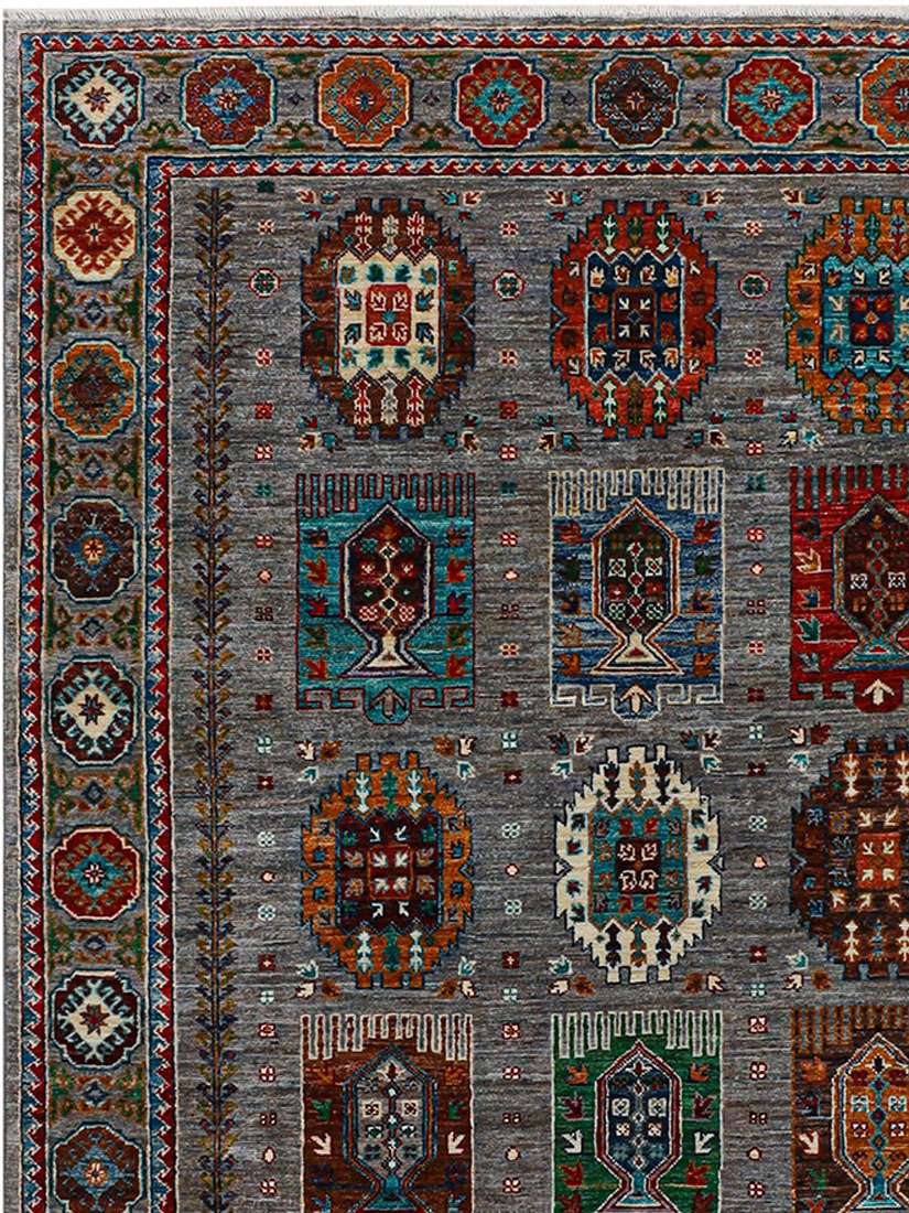 Kazak Ghazni ca. 152 x 209 cm, Unikat / Einzelstück