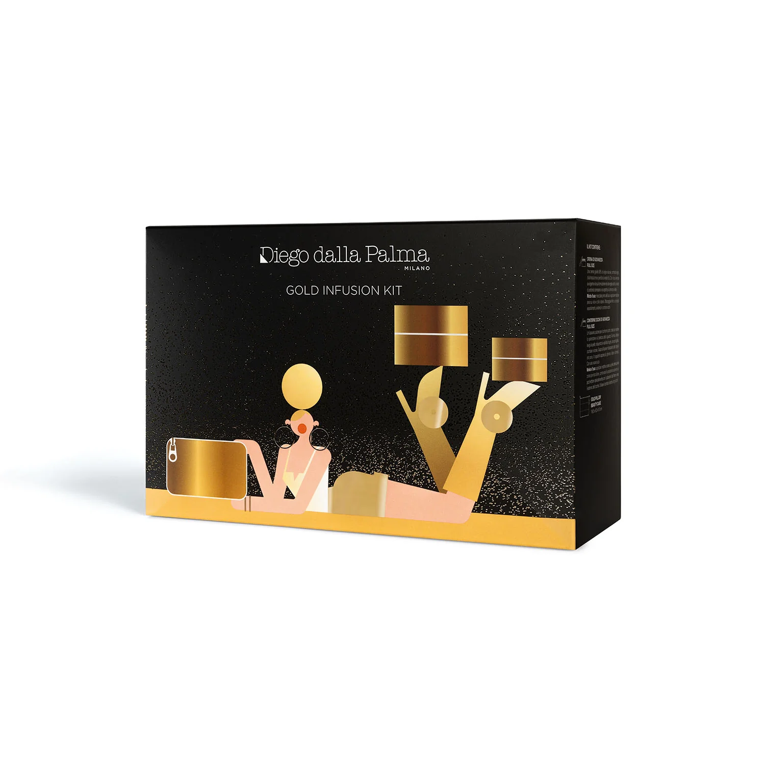 ΚΙΤ Gold Infusion Gold Infusion - Σετ κατά των ρυτίδων, κρέμα ημέρας κατά των ρυτίδων, ενυδατική κρέμα ματιών
