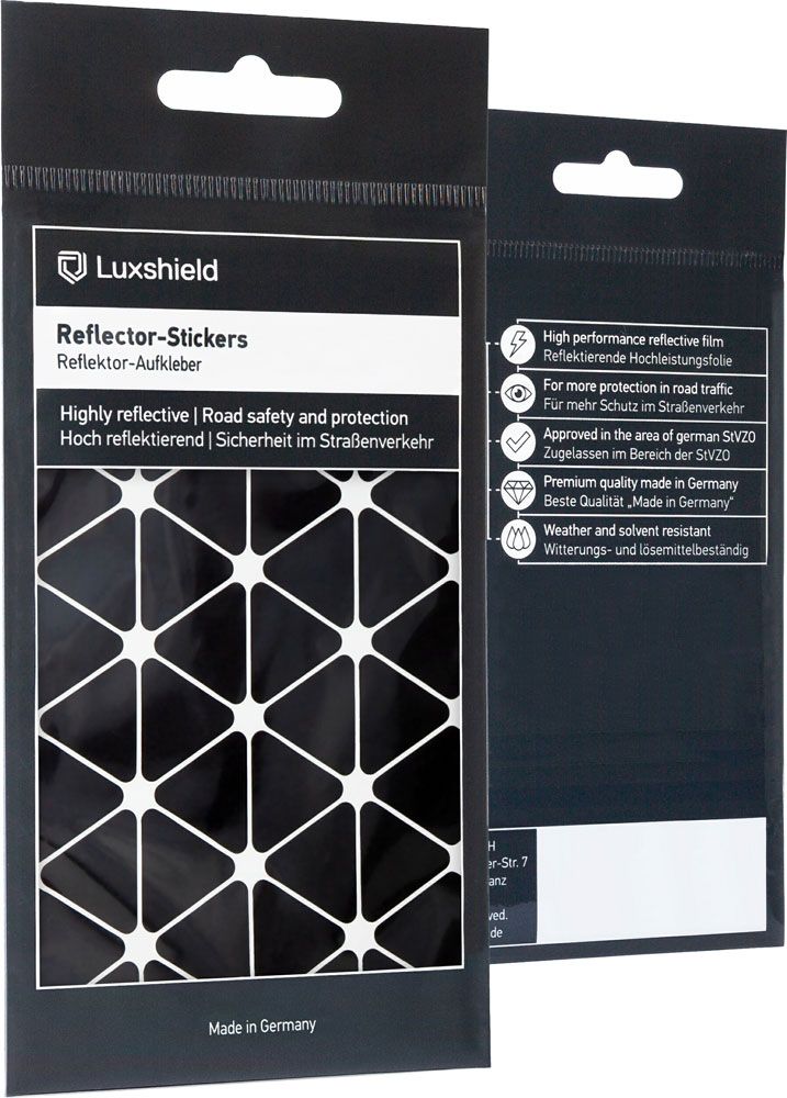 Luxshield Reflex-Aufkleber Dreiecke kaufen | Bike-Discount