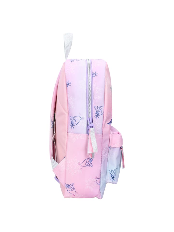 Disney Disney Kinder Rucksack Frozen II Bunter SchulrucksackElsa & Olaf in Rosa günstig kaufen 33 x 23 cm