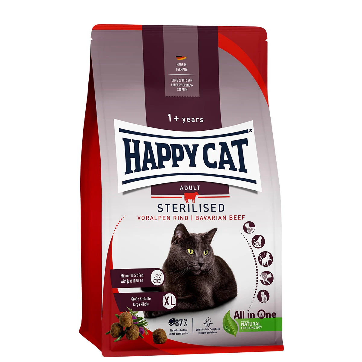 Happy Cat Sterilised Adult Voralpen Rind kaufen