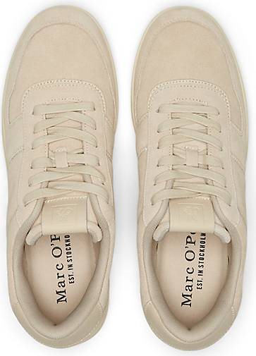 Marc O'Polo Sneaker aus softem Velours-Rindleder