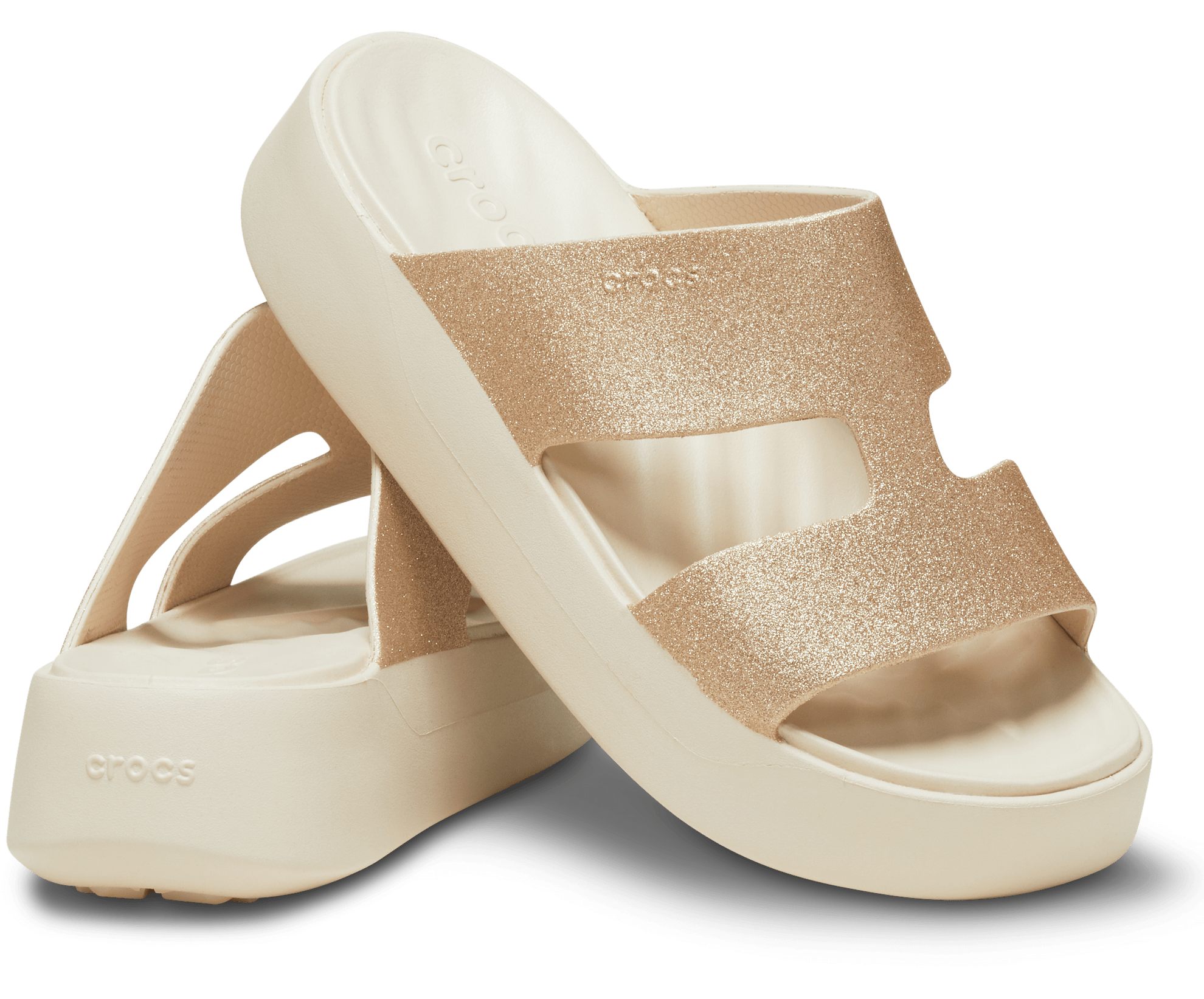 Getaway Platform Glitter H-Strap