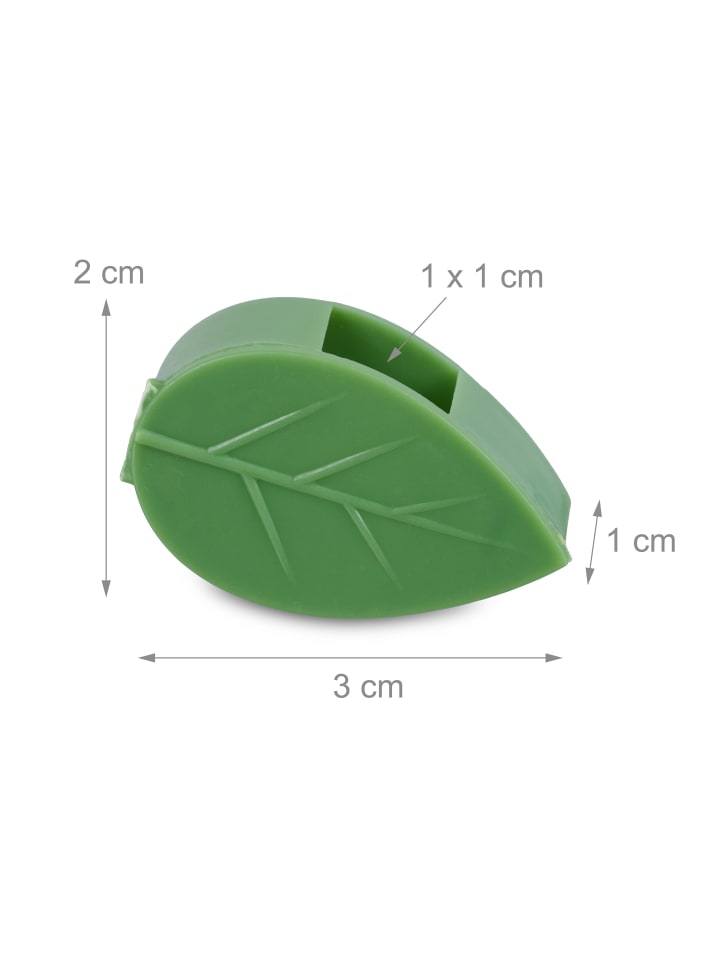 relaxdays 140 x Pflanzenclips in Grün günstig kaufen onesize