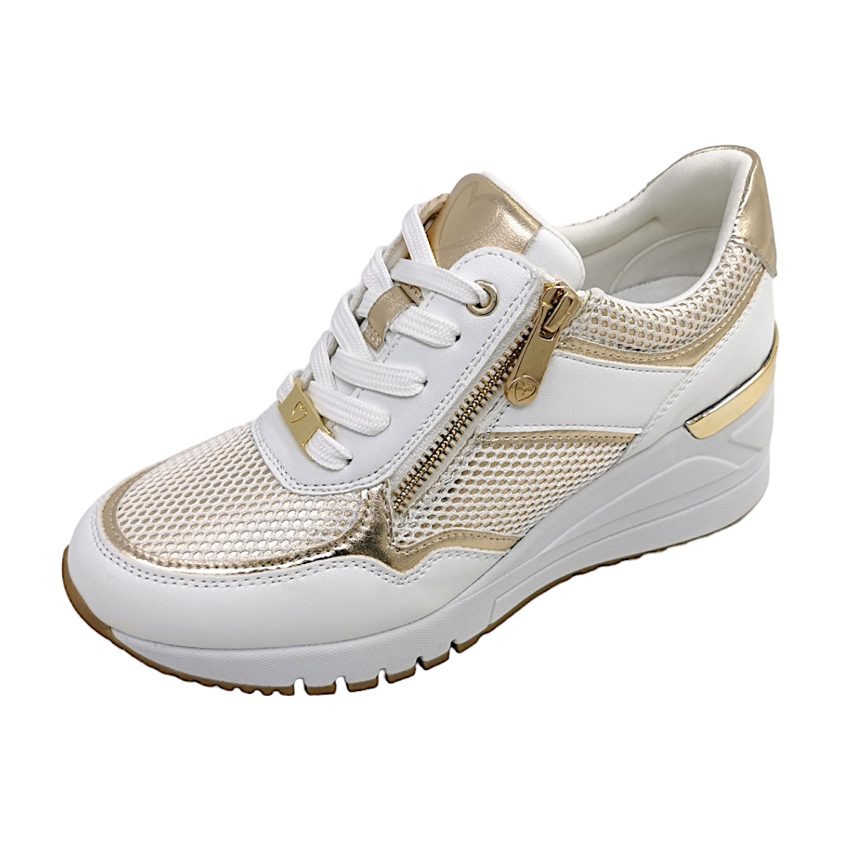 Marco Tozzi 2-23743-42/137 Weiß 137 white/gold