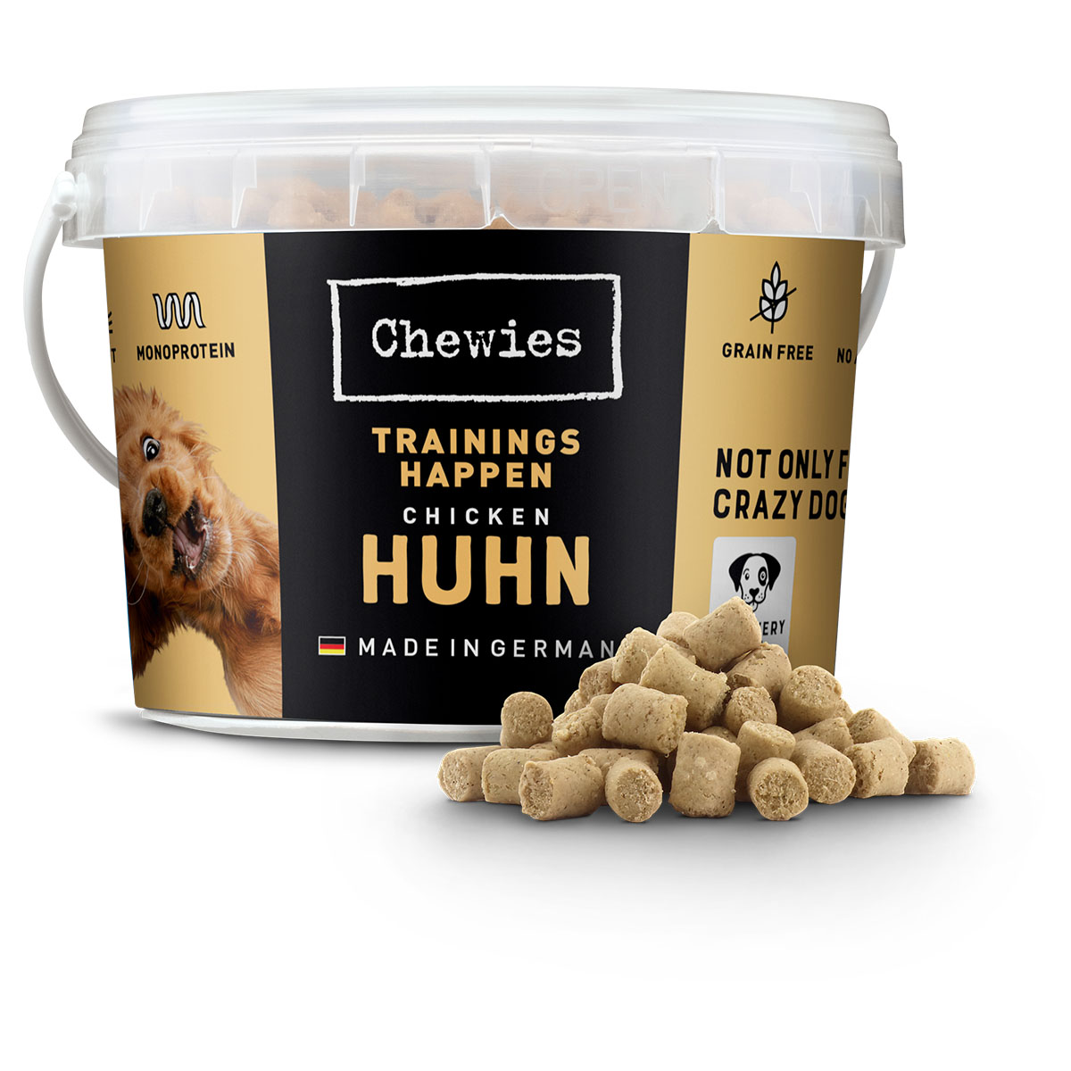 Chewies Hundesnack Trainings-Happen Huhn 300g kaufen bei ZooRoyal