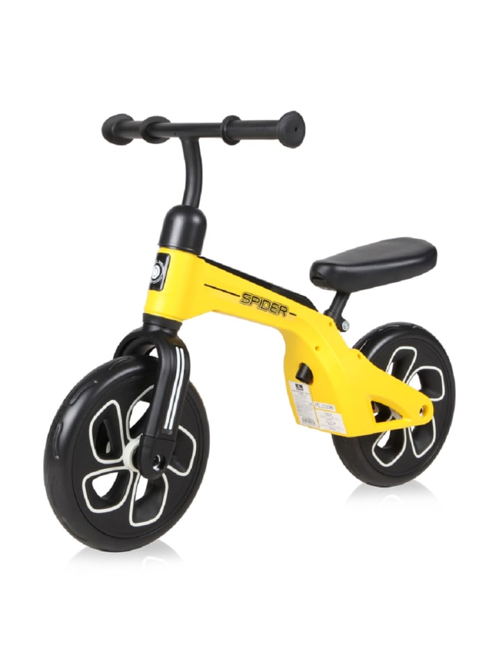 Lorelli Laufrad Spider 10 Zoll in gelb günstig kaufen onesize