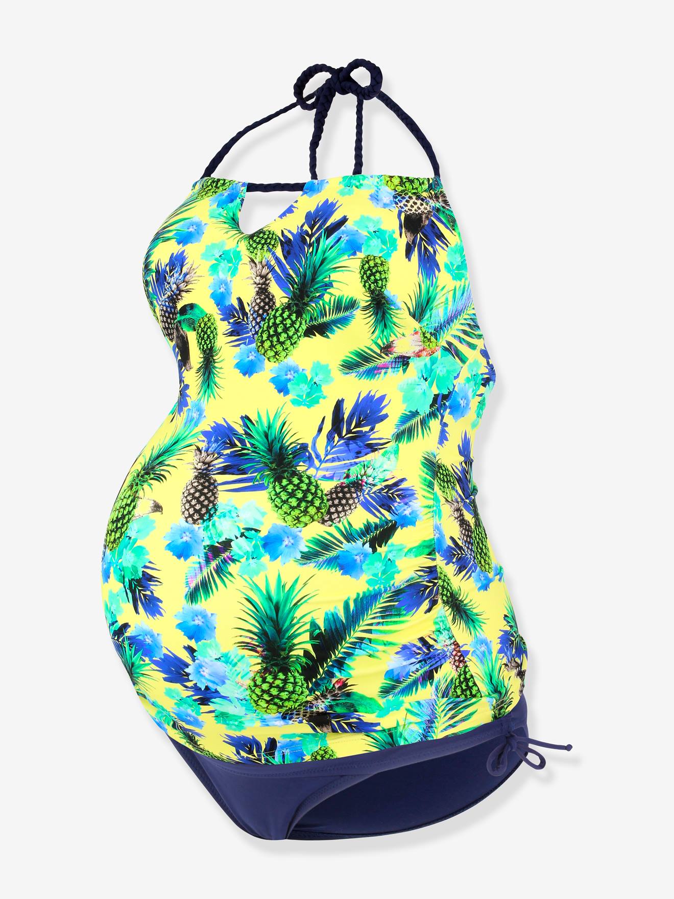 Tankini de grossesse Aloha CACHE COEUR imprimé tropical
