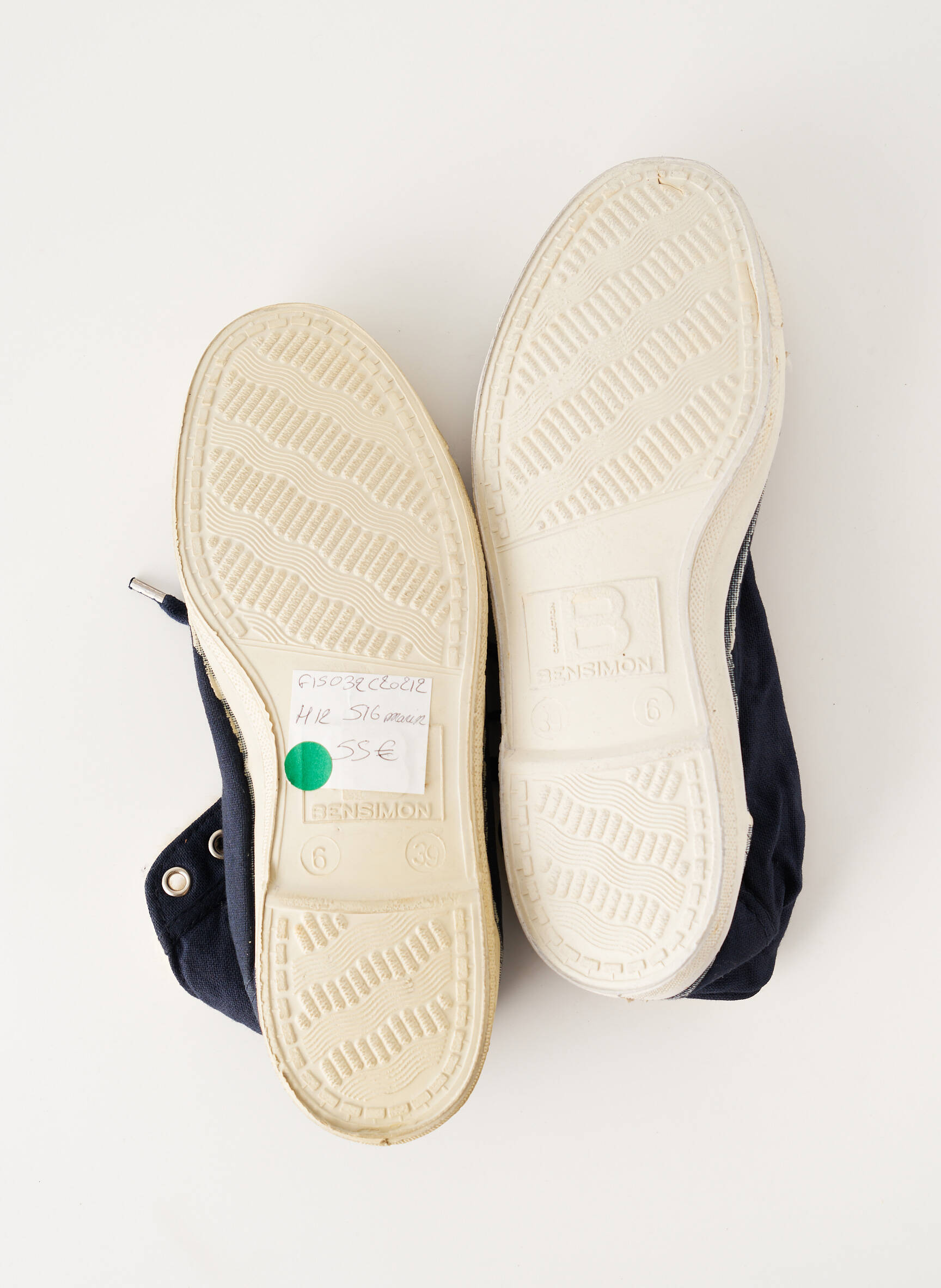 Bensimon Baskets Femme couleur bleu