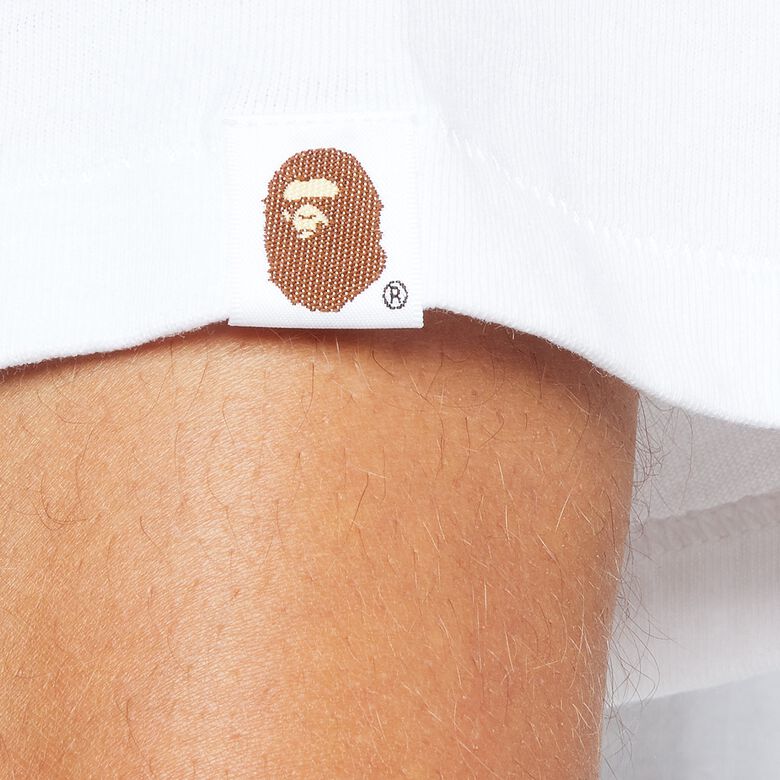 A Bathing Ape Tie Dye By Bathing Ape Tee white x multi