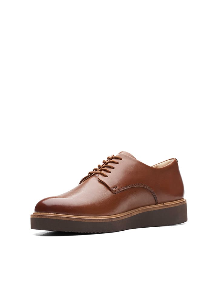 Clarks Leder-Schnürschuhe 