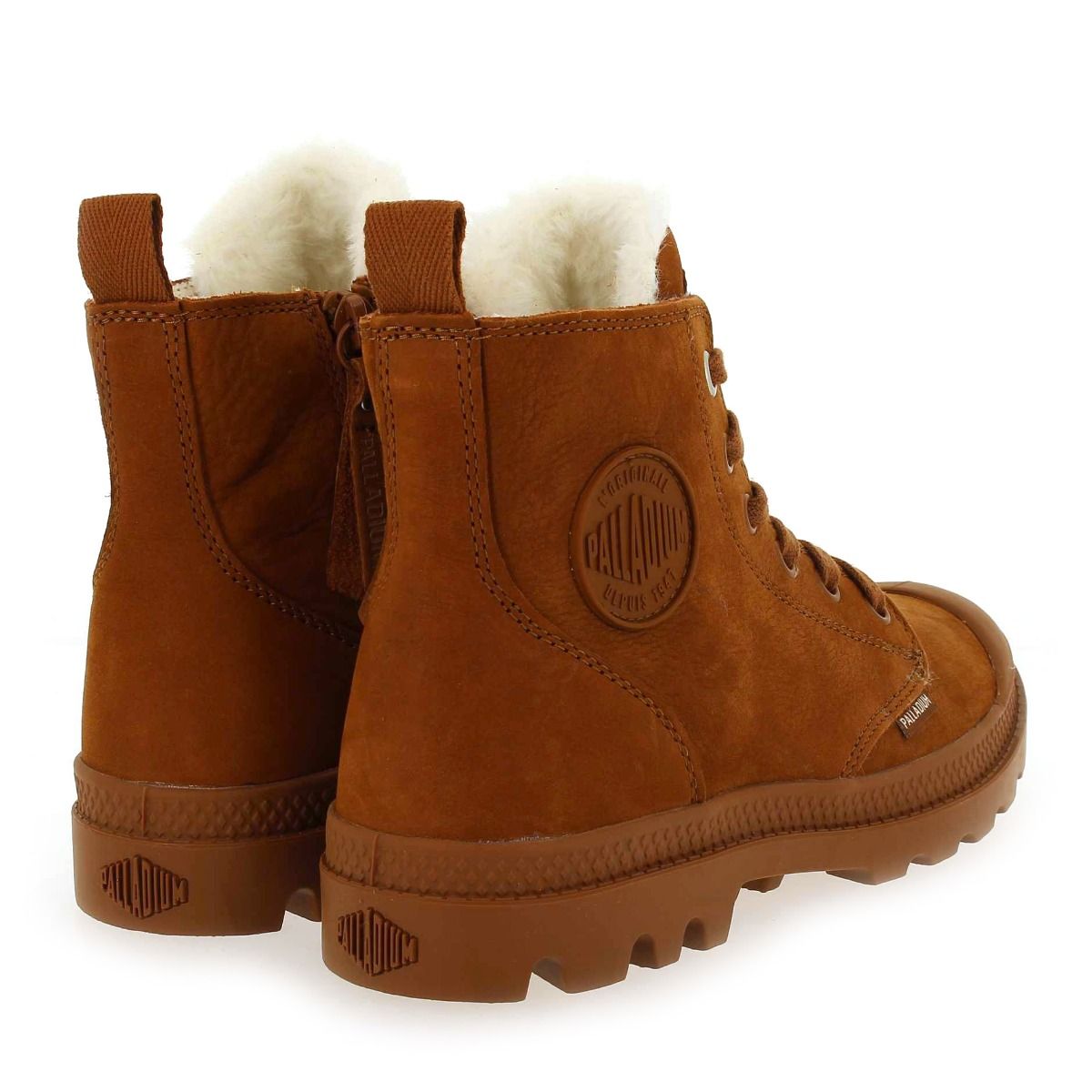 Palladium  PAMPA HI ZIP WL - brique