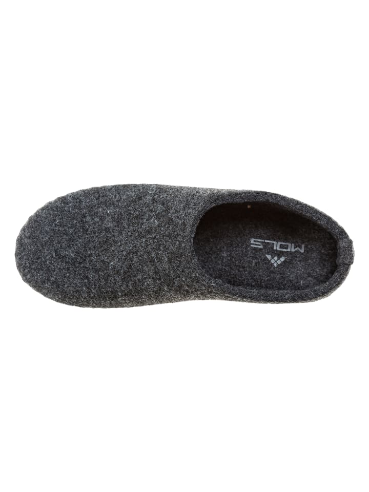 Mols Hausschuhe Sinaka in 1011 Dark Grey Melange günstig kaufen