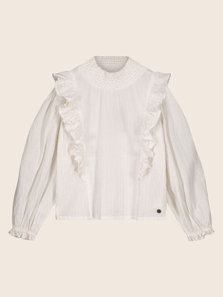 Like Flo Bluse in Weiß günstig kaufen