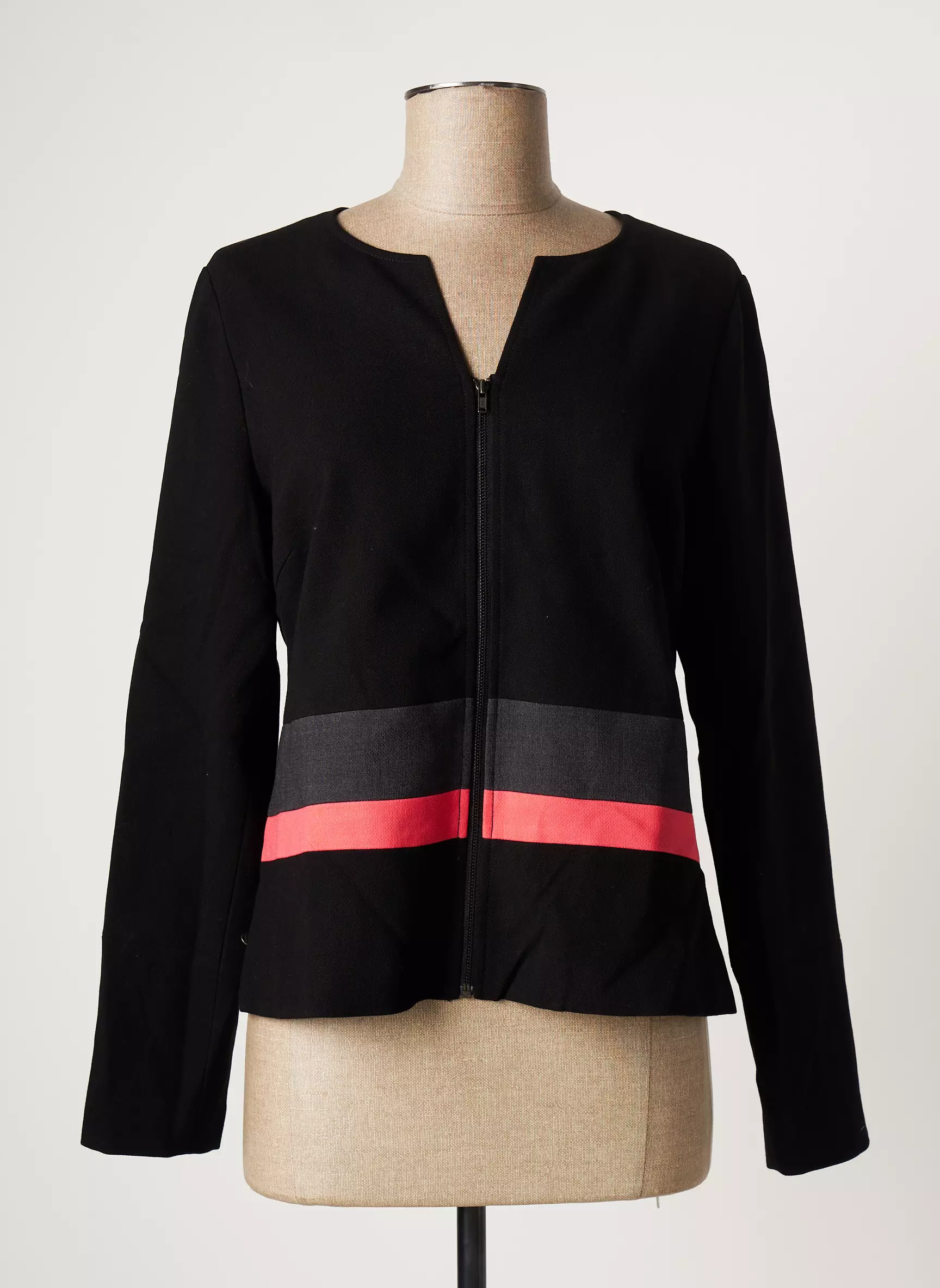 Miss Captain Vestecasual Femme couleur noir