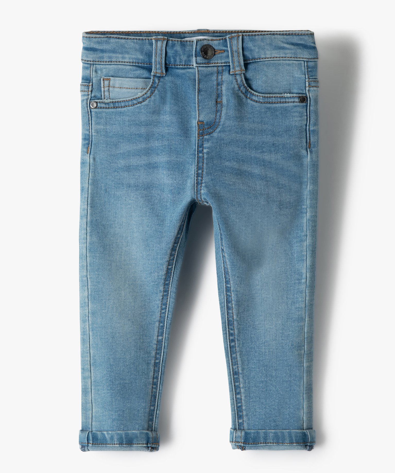 Jean bébé Garçon coupe slim denim | GEMO