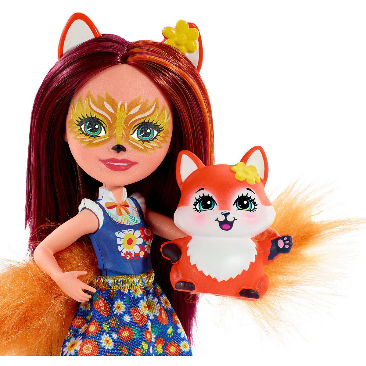 Enchantimals Felicity Fox & Flick Puppe