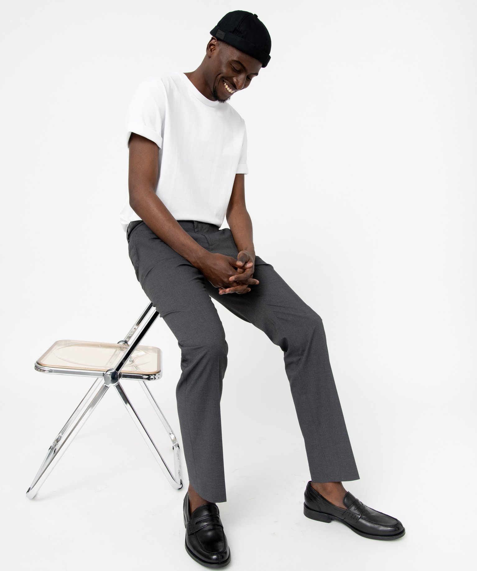 Tee-shirt à manches courtes uni homme blanc | GEMO
