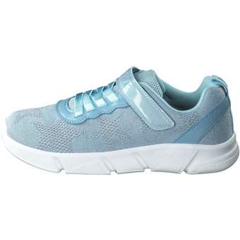 Geox J Aril Girl Sneaker in blau