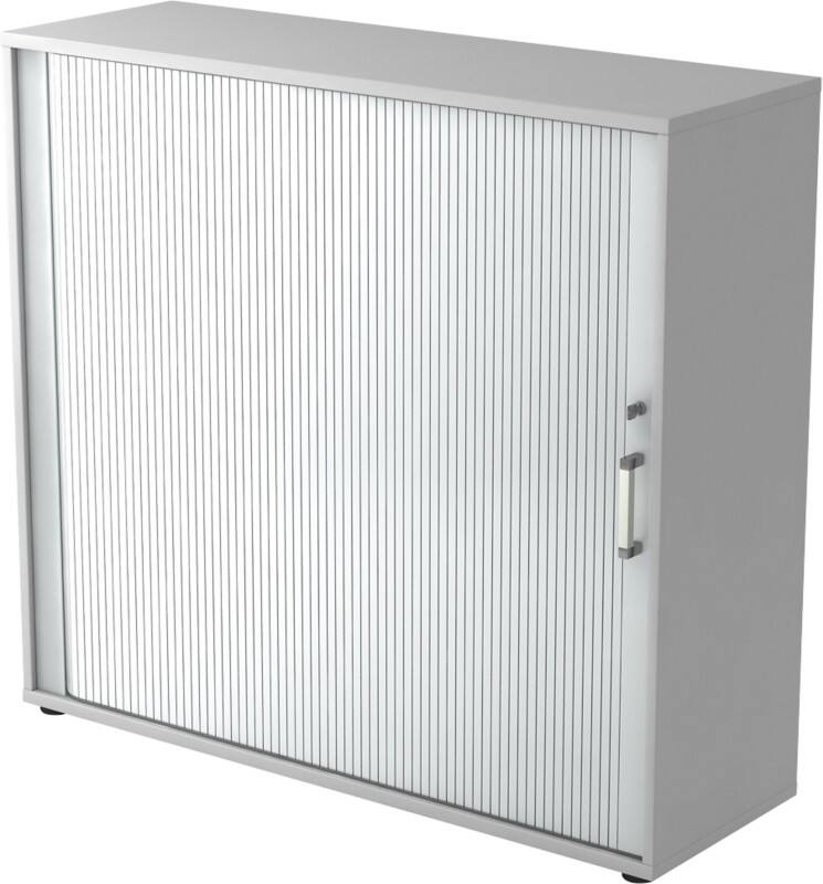 Hammerbacher Aktenschrank V1733S/5/S/CE Grau 1.200 x 400 x 1.100 mm