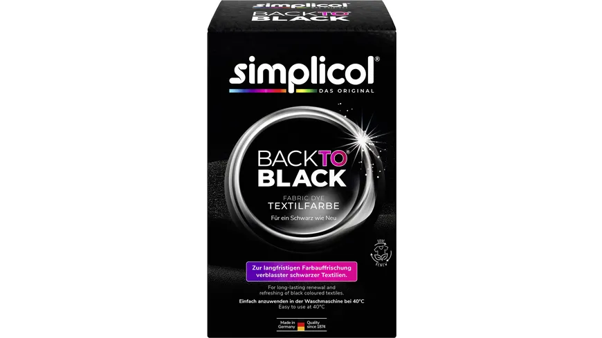 simplicol Back to Black 400 g