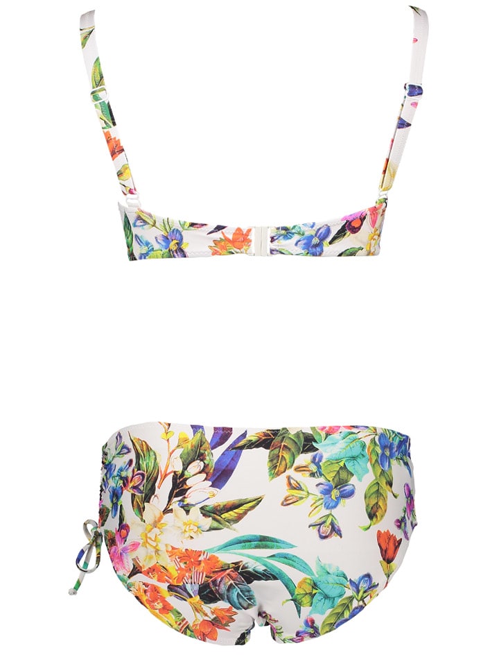 SUSA Bikini in Bunt/ Weiß günstig kaufen