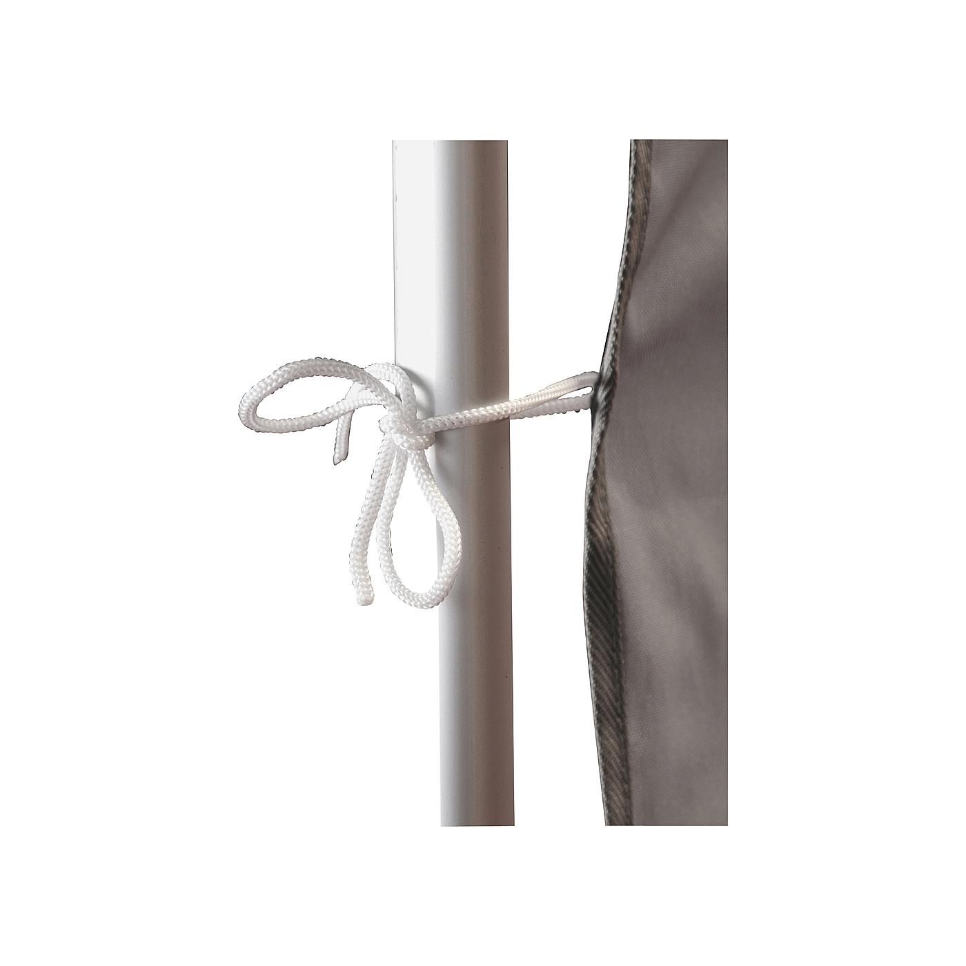 Bo-Camp 250 cm graue Universal Markisen Seitenwand
