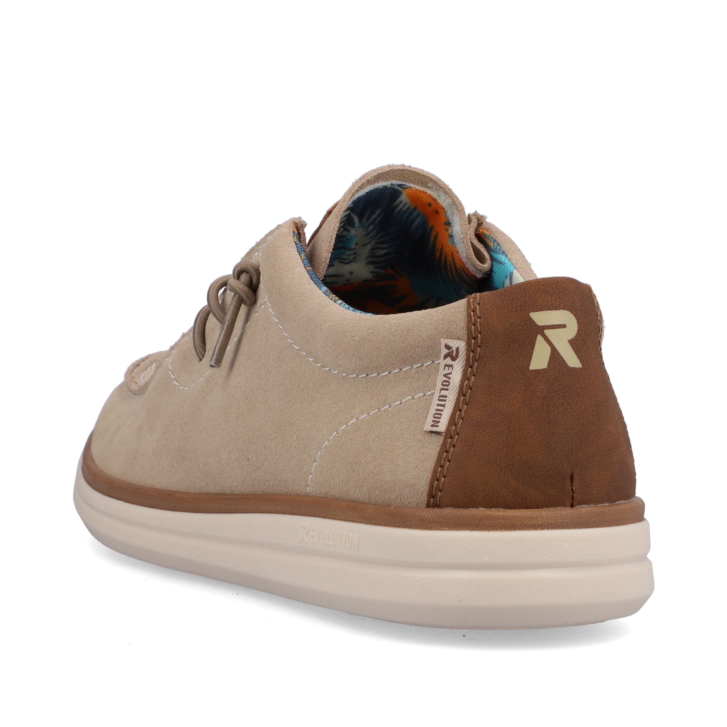 Rieker Herren Slipper cream beige