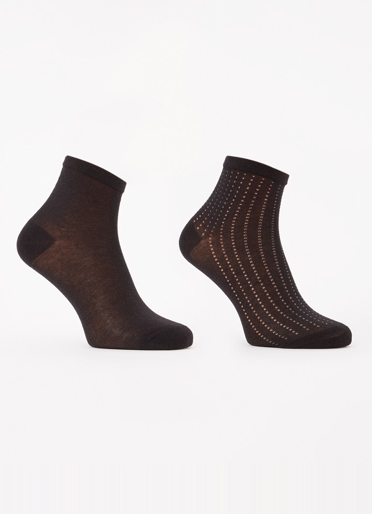 Chaussettes HUGO BOSS avec lurex, lot de 2