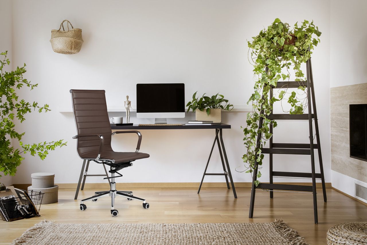 Lifa Living Bürostuhl Brisbane Dunkelbraun