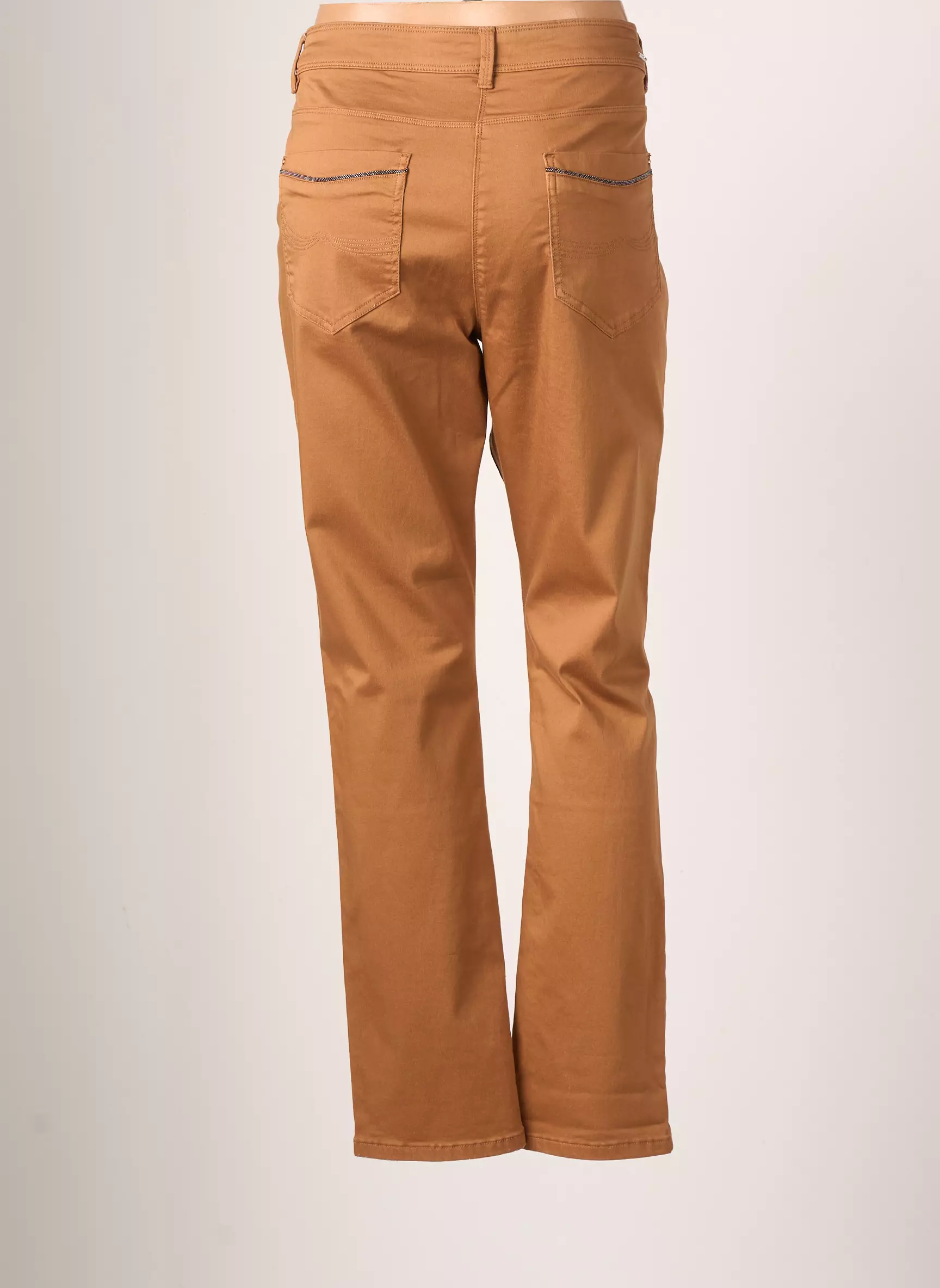 Diane Laury Pantalons Droits Femme couleur marron