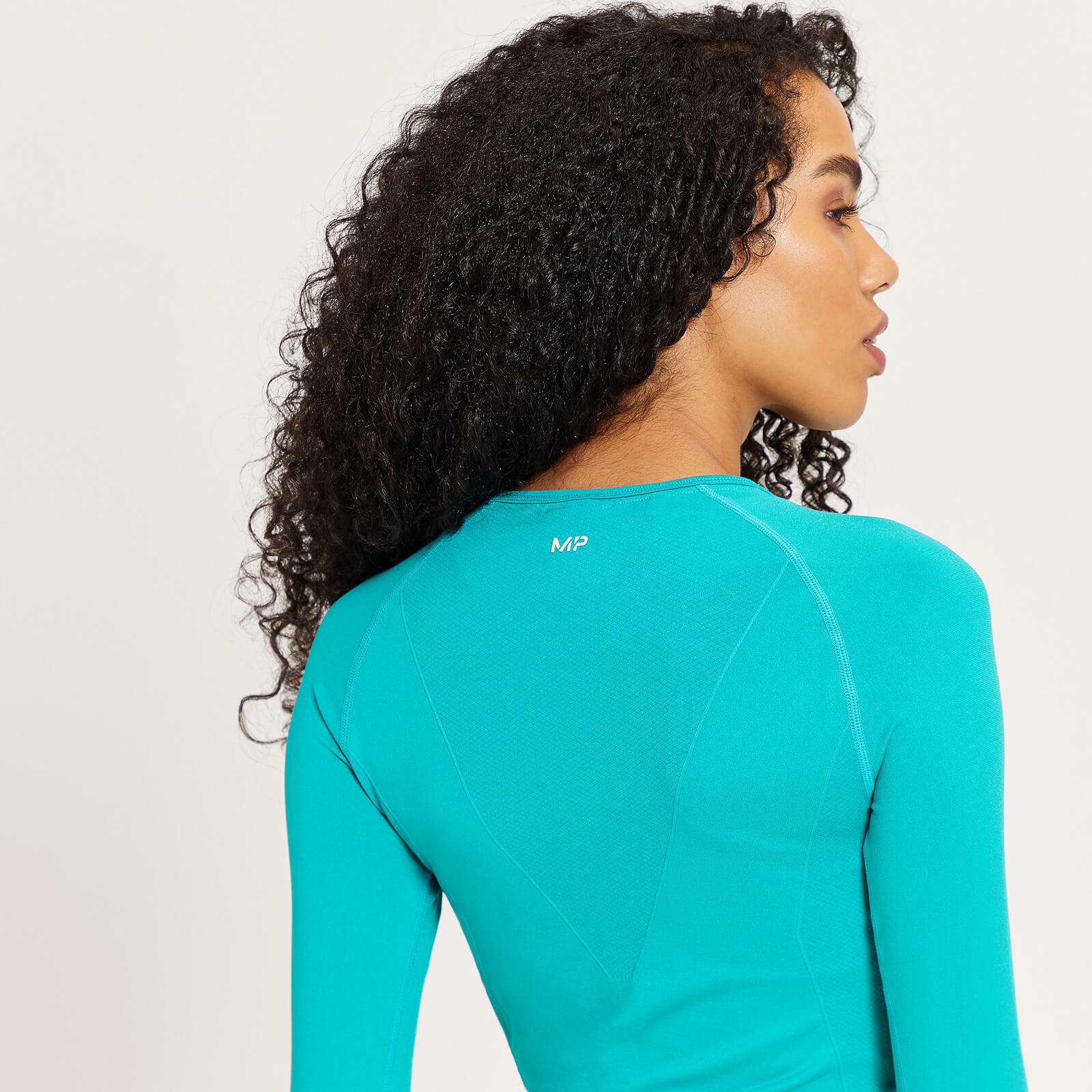 Haut sans coutures à manches longues MP Shape pour femmes – Lagon