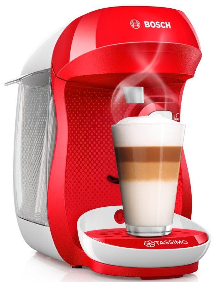 TASSIMO Kapselmaschine HAPPY TAS1006, 1400 W, vollautomatisch, geeignet für alle Tassen, platzsparend