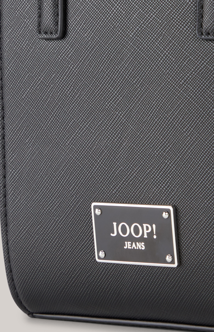 Tote Bag Cofano Rami in Schwarz