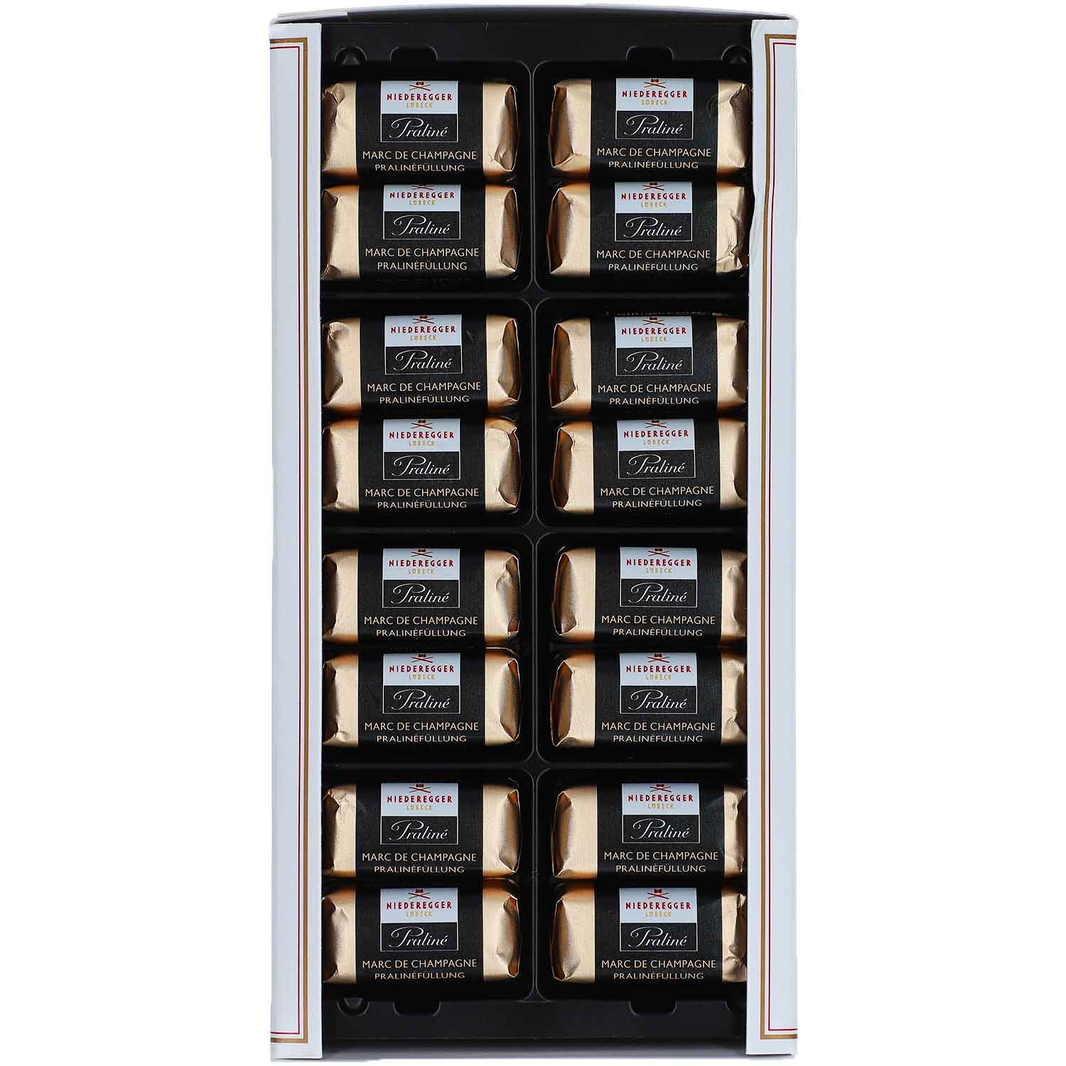 Niederegger Praliné Klassiker Marc de Champagne 80x12,5g