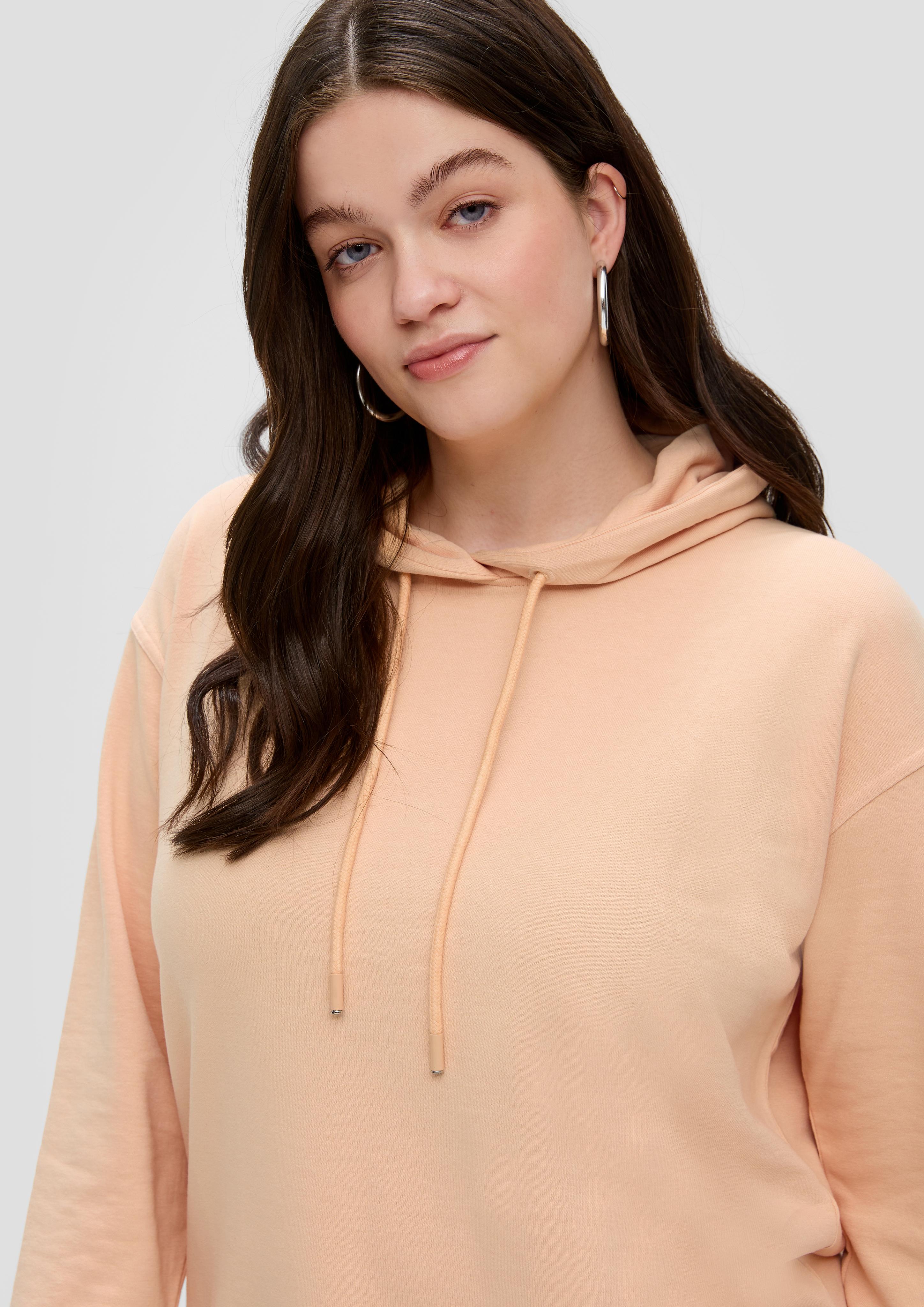 Kapuzensweatshirt mit überschnittener Schulter  2149146-2101