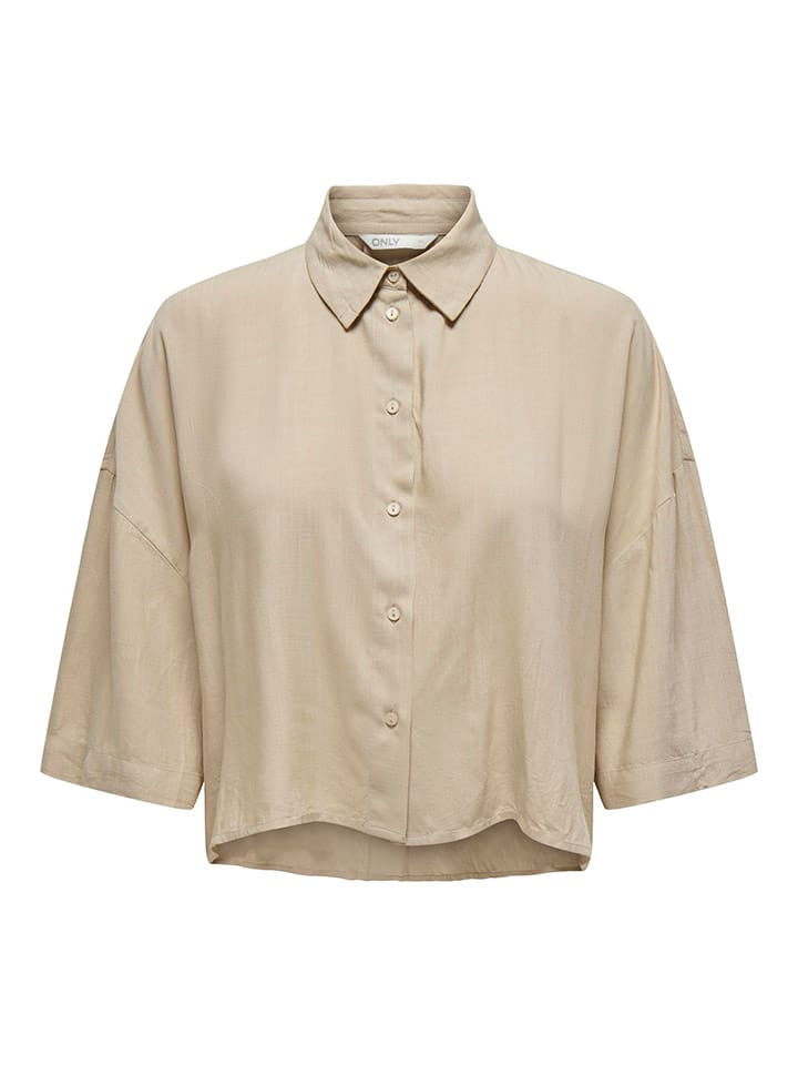 ONLY Shirt in Beige günstig kaufen
