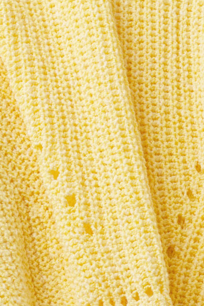 Pullover mit Zopf-Muster