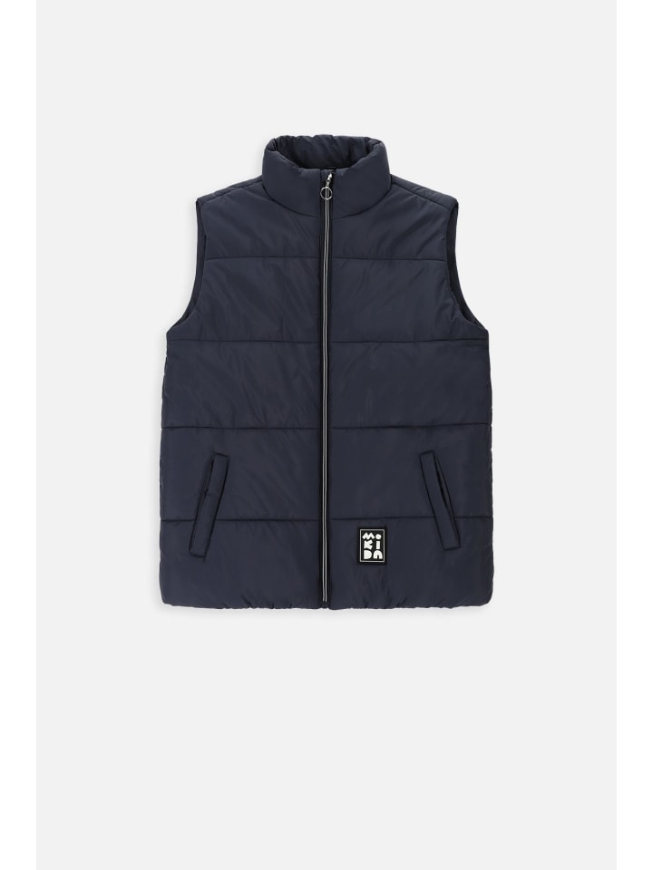 MOKIDA Steppweste UNISEX in dunkelblau günstig kaufen
