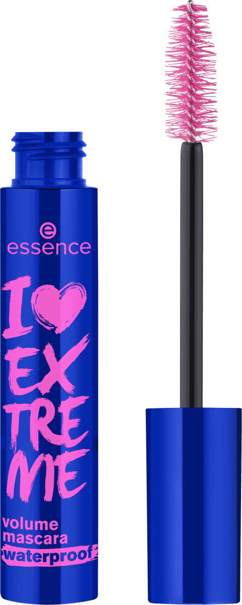 Mascara I Love Extreme Volume Waterproof Black, 12 ml