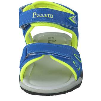 Puccetti Trekkingsandale in blau