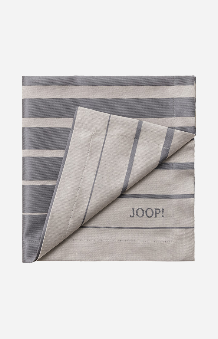 Serviette JOOP! SHUTTER in Stein 2er-Set, 50 x 50 cm - im JOOP!