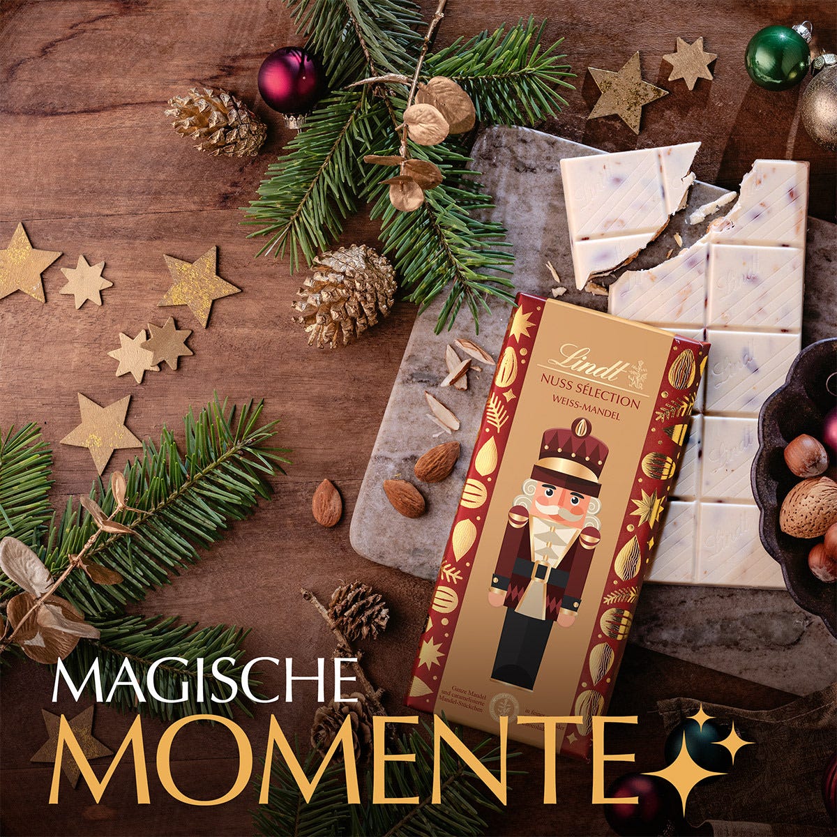 Nuss Sélection Weiße Mandel, 150g